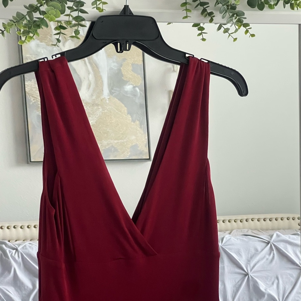 Bcbgeneration Deep Red Jumpsuit - image 2